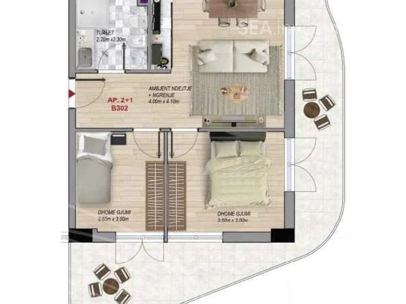 Investment apartments in a unique aparthotel