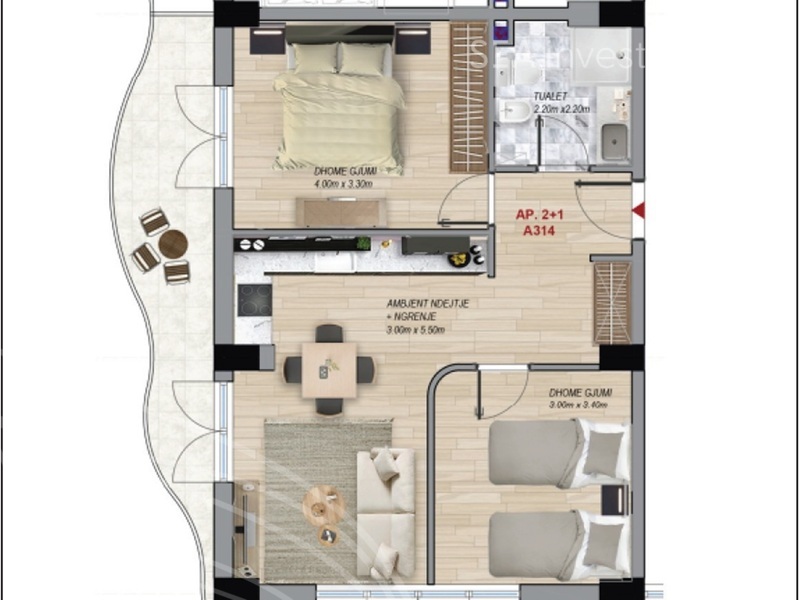 Investment apartments in a unique aparthotel