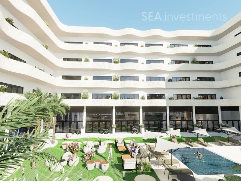 Investment apartments in a unique aparthotel